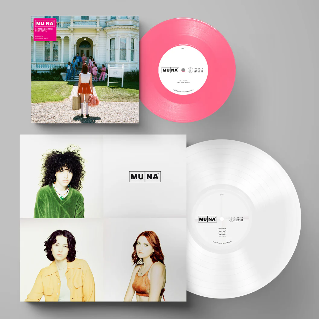 Silk Chiffon 7" + MUNA Black Vinyl Bundle - Image 3